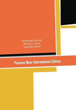 portada Psychology and Life: Pearson new International Edition (in English)