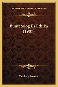 portada Buntetojog Es Ethika (1907) (en Húngaro)