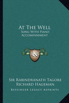portada at the well: song with piano accompaniment (en Inglés)