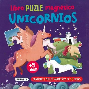 portada Libro Puzle Magnetico. Unicornios (in Spanish)