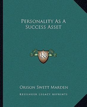 portada personality as a success asset