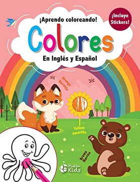 portada Colores: En Inglés y Español (¡ Aprendo Coloreando! ) (in Spanish)