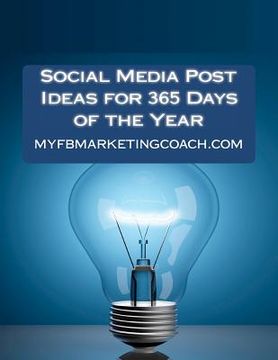 portada social media post ideas for 365 days of the year (in English)