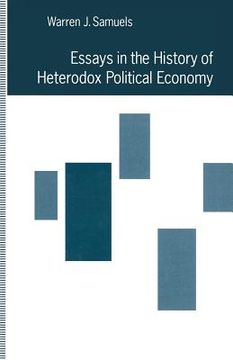 portada Essays in the History of Heterodox Political Economy (en Inglés)