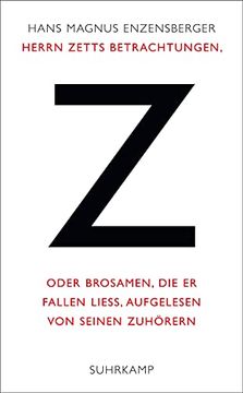 portada Herrn Zetts Betrachtungen (Suhrkamp Taschenbuch) (in German)