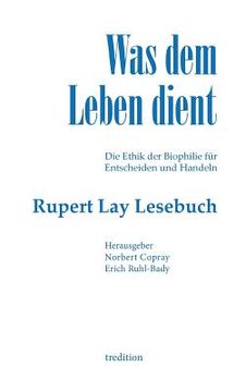 portada Was dem Leben dient (in German)