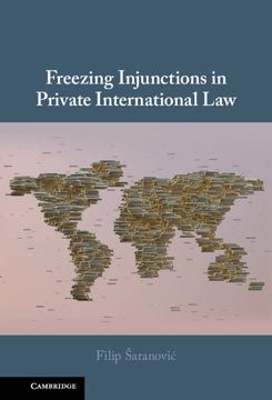 portada Freezing Injunctions in Private International law (en Inglés)