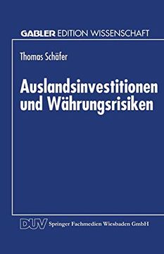 portada Auslandsinvestitionen und Währungsrisiken (en Alemán)