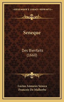 portada Seneque: Des Bienfaits (1660) (en Francés)
