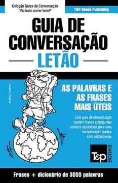 portada Guia de Conversação Português-Letão e vocabulário temático 3000 palavras (en Portugués)