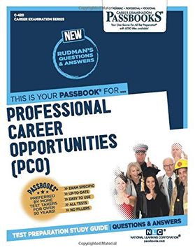 portada Professional Career Opportunities (Pco) (en Inglés)