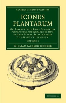portada Icones Plantarum 10 Volume Set: Icones Plantarum: Volume 5 Paperback (Cambridge Library Collection - Botany and Horticulture) (in English)