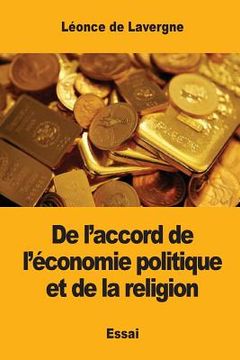 portada De l'accord de l'économie politique et de la religion (in French)