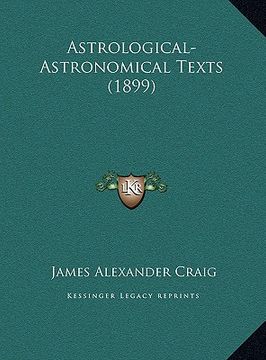 portada astrological-astronomical texts (1899) (in English)