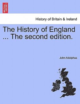 portada the history of england ... the second edition. (en Inglés)