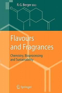 portada flavours and fragrances: chemistry, bioprocessing and sustainability (en Inglés)