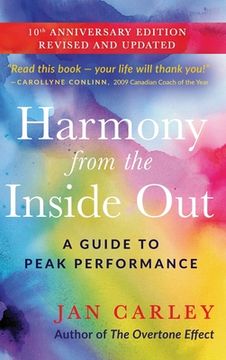 portada Harmony From The Inside Out: A Guide to Peak Performance (en Inglés)