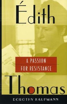 portada edith thomas: a passion for resistance: (in English)