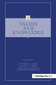 portada Values and Knowledge (Jean Piaget Symposia Series) (en Inglés)