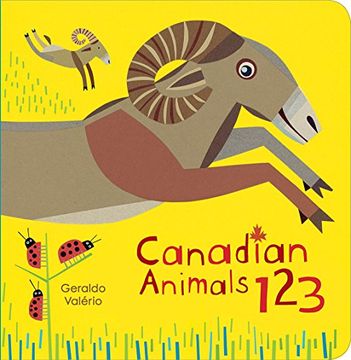 portada Canadian Animals 123 (en Inglés)