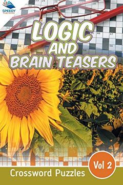 portada Logic and Brain Teasers Crossword Puzzles vol 2 (en Inglés)