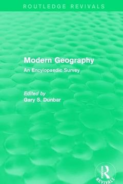 portada Modern Geography: An Encylopaedic Survey (en Inglés)
