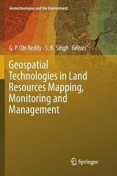 portada Geospatial Technologies in Land Resources Mapping, Monitoring and Management