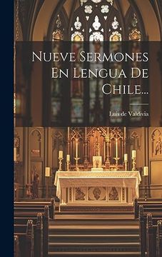 portada Nueve Sermones en Lengua de Chile.