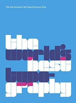 portada The World's Best Typography: The 41. Annual of the Type Directors Club 2020 (The Annual of the Type Directors Club)