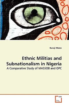 portada ethnic militias and subnationalism in nigeria (en Inglés)