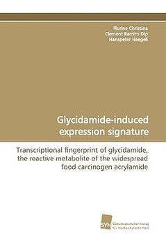 portada glycidamide-induced expression signature (en Inglés)