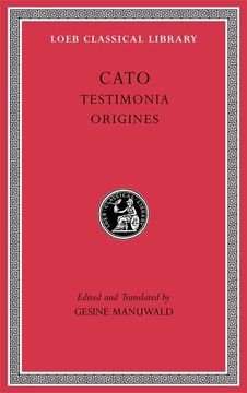 portada Testimonia. Origines (Loeb Classical Library) (en Inglés)
