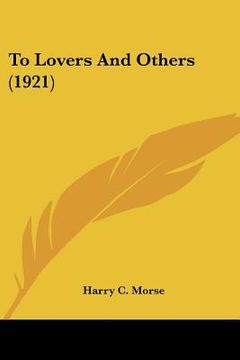 portada to lovers and others (1921)