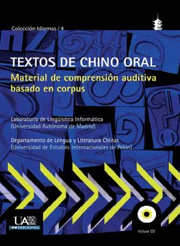 portada Textos de Chino Oral: Materiales de Comprensión Auditiva Basado en Corpus