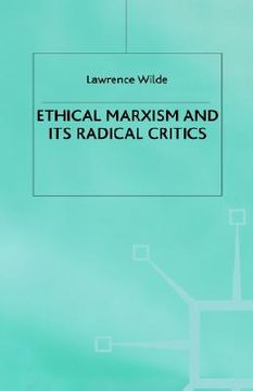 portada ethical marxism and its radical critics (en Inglés)