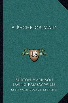 portada a bachelor maid (en Inglés)