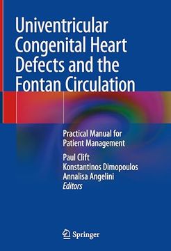 portada Univentricular Congenital Heart Defects and the Fontan Circulation: Practical Manual for Patient Management (en Inglés)