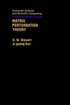 portada Matrix Perturbation Theory (en Inglés)