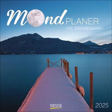 portada Der Große Mondplaner 2025: Broschürenkalender mit Ferienterminen und Mondpausen