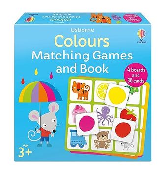 portada Colours Matching Games and Book (en Inglés)