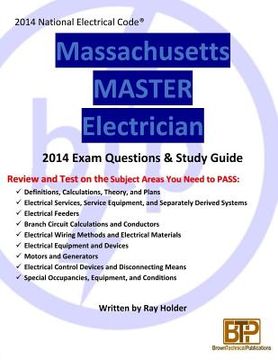 portada Massachusetts 2014 Master Electrician Study Guide