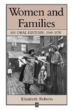 portada women and families: an oral history 1940-1970