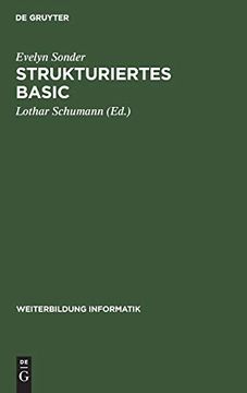 portada Strukturiertes Basic: Die Volle Programmiersprache Unter ms dos und Unix Version 3. 0 (in German)