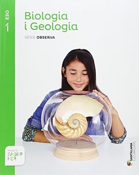 portada BIOLOGIA I GEOLOGIA SERIE OBSERVA 1 ESO SABER FER