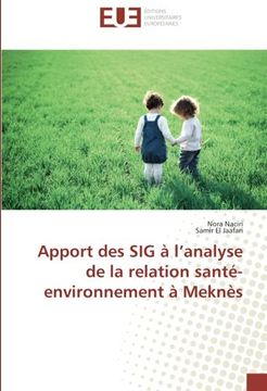 portada Apport des SIG à l'analyse de la relation santé-environnement à Meknès
