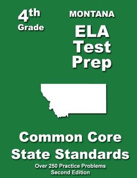 portada Montana 4th Grade ELA Test Prep: Common Core Learning Standards