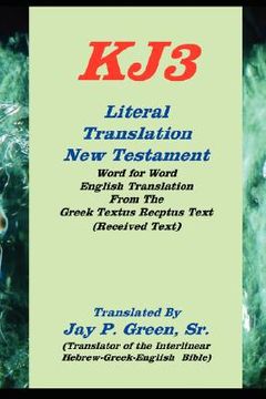 portada literal translation new testament-oe-kj3 (en Inglés)