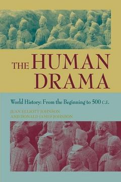 portada The Human Drama: World History (v. 1) (en Inglés)