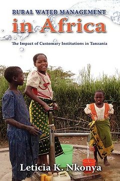 portada rural water management in africa: the impact of customary institutions in tanzania (in English)