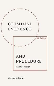 portada Criminal Evidence and Procedure: An Introduction (in English)